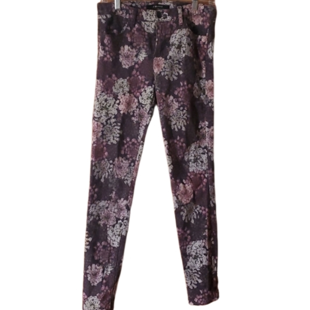 J Brand‎ 620 Super Skinny Queen Anne's Lace Jeans Size 29